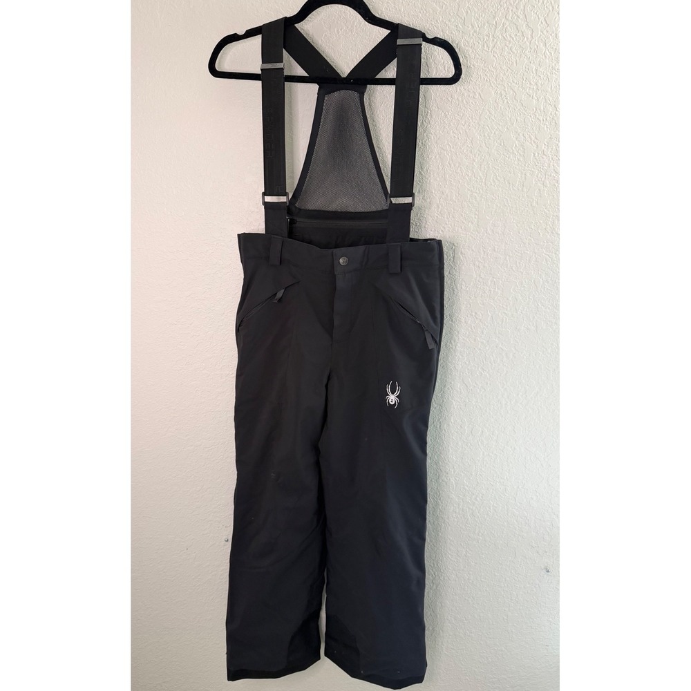 Spyder Youth Unisex Youth Insulated Ski Snow Pants Suspenders Size 14